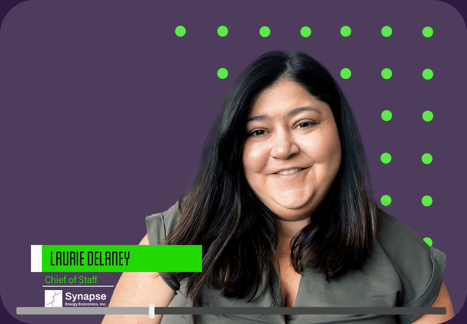 Laurie Delaney, Chief of Staff, Synapse Energy Economics. Magna5 Customer Testimonial