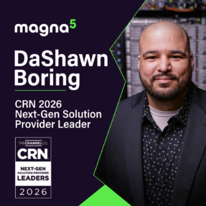 DaShawn Boring Magna5 2026 CRN Nex Gen Leader Award