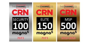 Magna5 CRN security 100, Elite 150, and MSP 500 awards